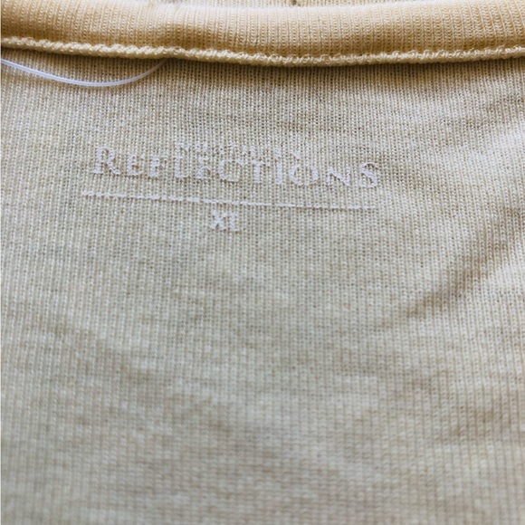 Northern Reflections Flower Garden T Shirt in Light Yellow Size XL - Picture 6 of 9